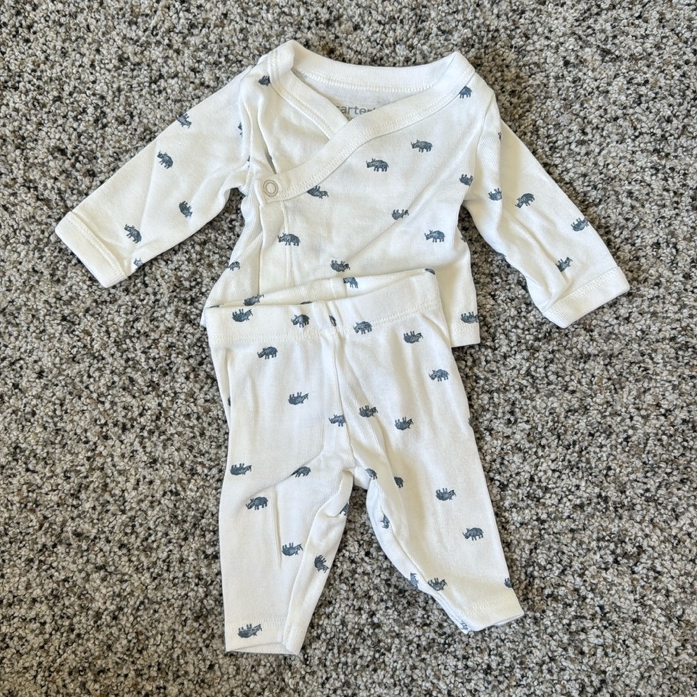 Carter’s 2 Piece Set, Preemie